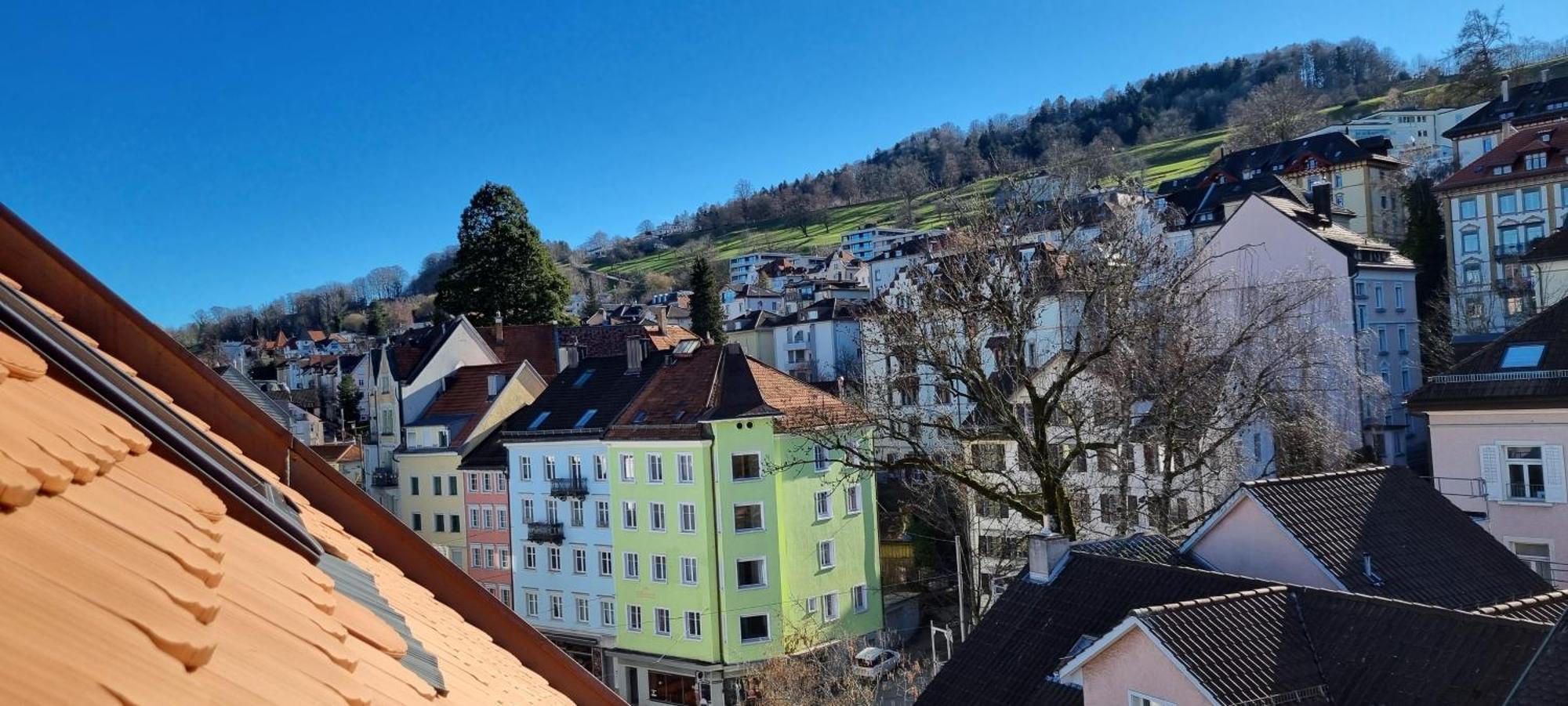 Ruhige, Neue Dachwohnung An Altstadt, Naehe Messe St. Gallen Exterior foto